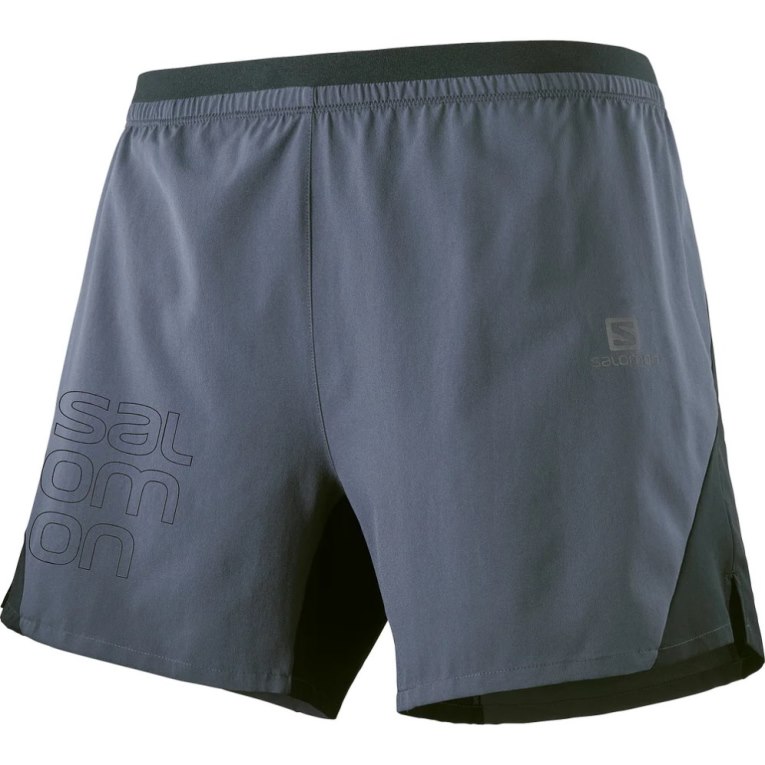 Bermudas Salomon Cross 5'' Hombre Azul Marino Negros | MX IRQN908